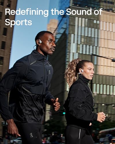 Image of SHOKZ New OpenRun Pro 2-Bone Conduction Headphones,Open-Ear Bluetooth Wireless Sport Earphones for Running,Workouts-Sweat Resistant,Secure Comfortable Fit-Deep Bass,Smart Mic,Reflective Strip