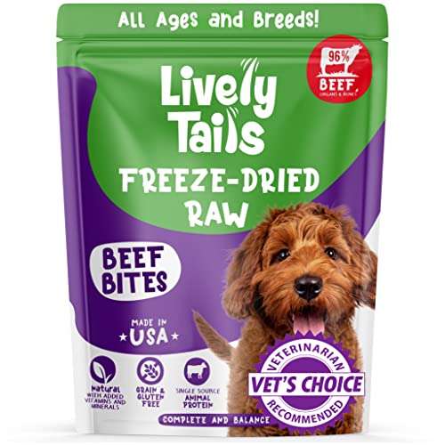 10 Best Dehydrated Raw Dog Food You Should Give to Your Dog 14 Lively Tails Freeze Dried Dog Food Toppers, Freeze Dried Dog Treats, Raw Dog Food from Pasture Raised Beef, Complete & Balanced Dehydrated Dog Food, Made in USA, Natural, Healthy, Grain Free