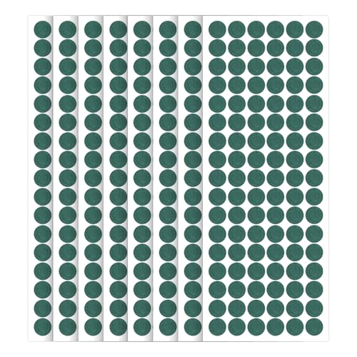 Gfdoso 816Pcs 18650 Lithium Battery Insulator Rings - Hollow Paper Pad Electrical Insulation Ring, Green Self-Adhesive Insulator Ring for 18650 Cells(Highland Barley Paper)