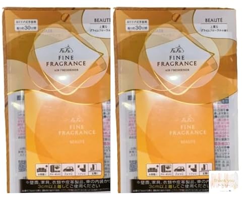 ファーファ ファインフレグランス 吊り下げ式芳香剤 魅力的な香り 当店オリジナルロゴ入りカード付き (2個, プライムフローラル ボーテの香り)