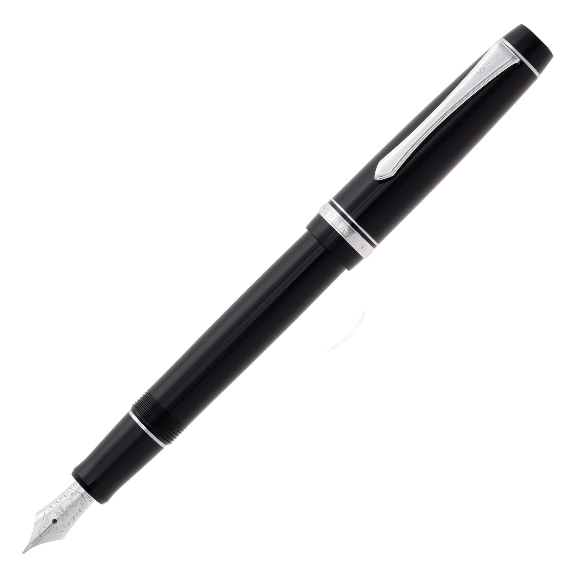 PILOT 万年筆 マンネンヒツカスタムヘリテイジ91 BM ブラック Amazon | PILOT 万年筆 カスタムヘリテイジ91 M ミディアム(中字