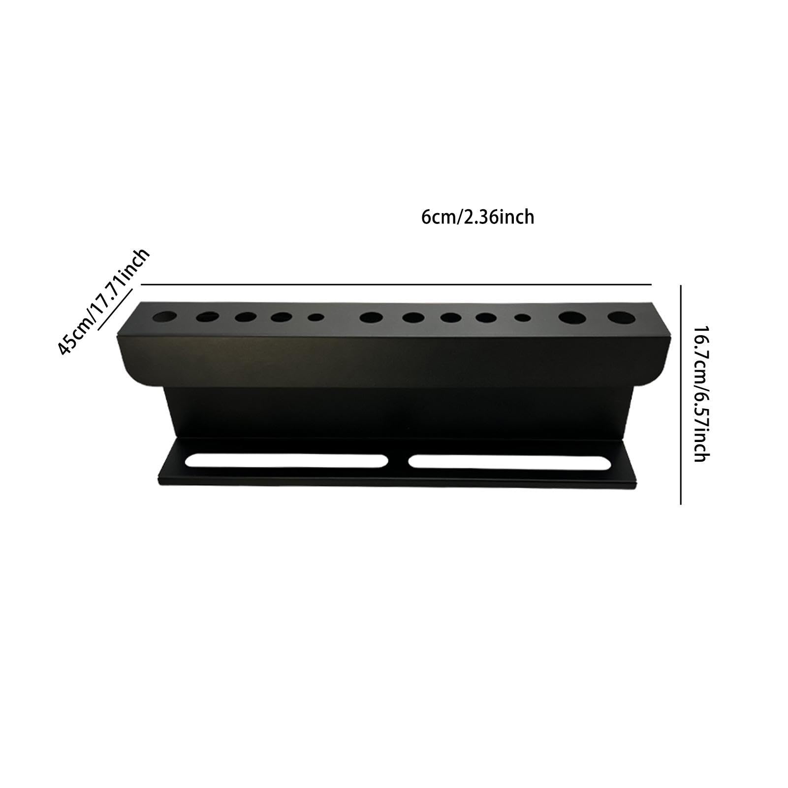 Organizador de brochas de escritorio, soporte para brochas de maquillaje, soporte de múltiples compartimentos para almacenar y organizar cepillos, manteniéndolos verticales y de fácil acceso ( )