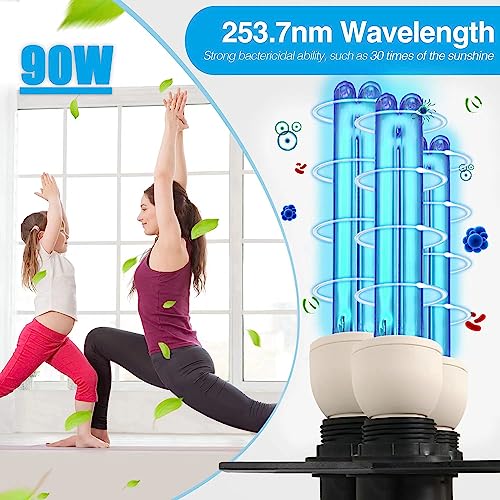 Image of UV Light for AC System, UV-C lamp for Whole House, Germicidal Duct Uv Light Hvac uv light (90, watts)