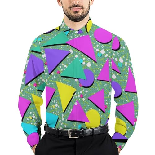 トップス Geometric Over Shirts 510I0gFKMML.jpg
