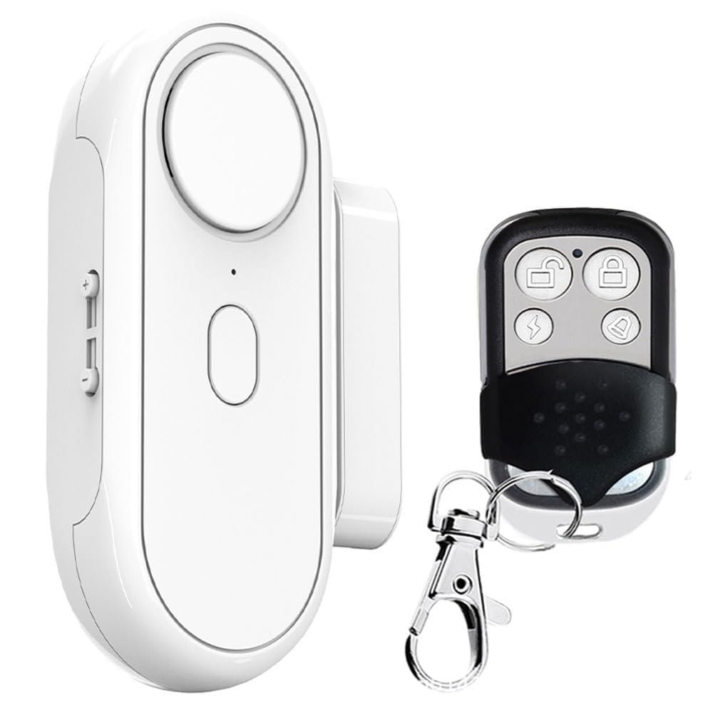 NALACAL Door Window Alarm,Remote Windows Open Alarms,Door Entry Alarm,Pool Alarms for Kids Safety,Home and Commercial Door Security Alarm Sensor,Door Chime for Store