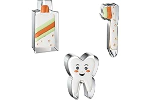 Tooth Cookie Cutters Set: Unleash Your Inner Dentist