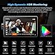 VILTROX DC-A1 Kamera Field Monitor Touchscreen Externe Camera Monitor 2800Nits Hohe Helligkeit 7 Zoll 1920x1080 3D LUT mit Ventilator Batterie Sonnenblende für Sony Canon Nikon Fuji DSLR