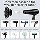 Diffusor Aufsatz Föhn, Diffuser Föhn, Universal Haar Diffusor Anpassungsfähig für Trockner mit Düse D = 3.5-6.6 cm für lockiges oder welliges Haar Styling Maximales Volumen ohne Frizz, Schwarz
