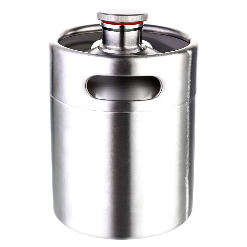 Buy Pressurized Mini Keg System Stainless Steel Growler Tap, Portable