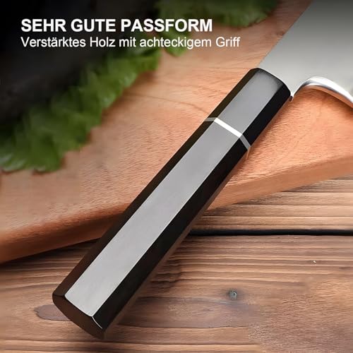 Plys Deba Knife Japanese Kitchen Knives 8.3 Inch Single Edge Stainless Steel Blades thumb #1