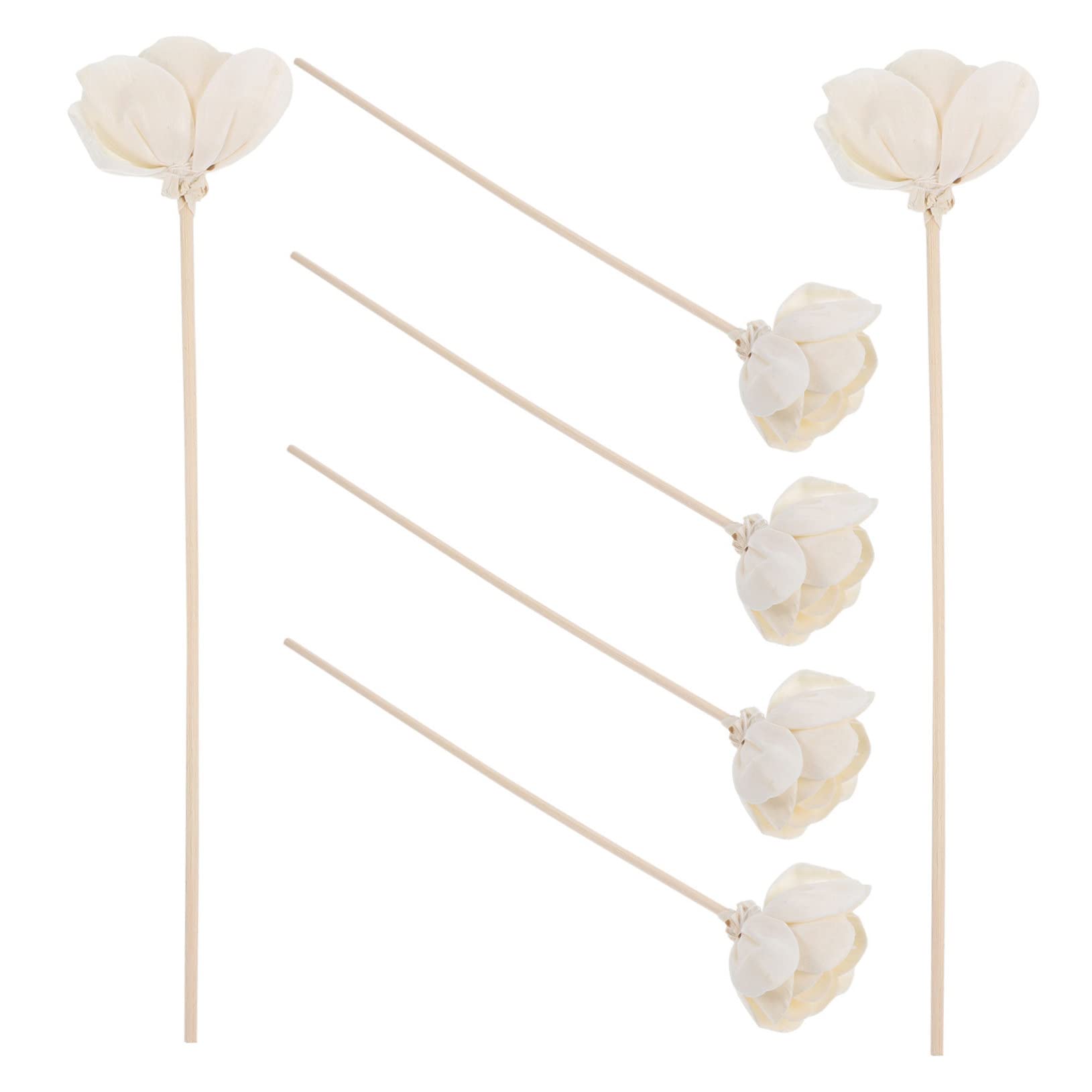 DECHOUS 30stücke Aromatherapie Diffuser Sticks Mit Kunstblumen Für Raumduft Dekorative Aromadüfte Für Wohnzimmer Büro Badezimmer Kreative Duftstäbchen Für Ätherische Öle