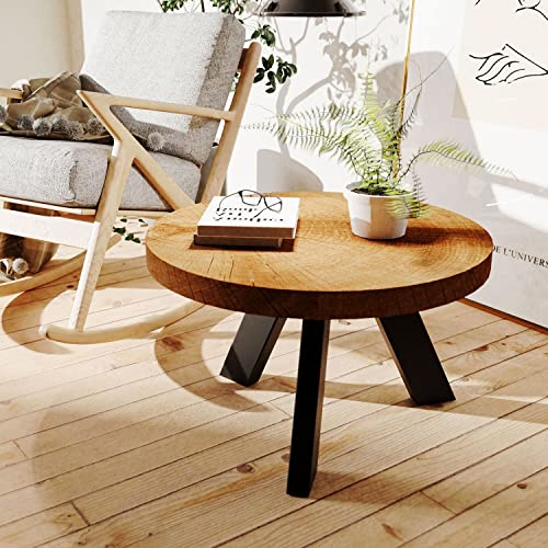 Orgerphy 16” Round Plate Table Base Leg Metal