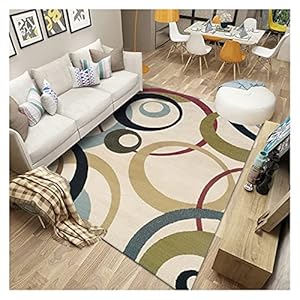 Retro Tapijt Huis Slaapkamer Vloer Europees Tapijt Wasbaar Jacquard Geweven Tapijt Katoen Perzisch Tapijt WHYSFX (Color…