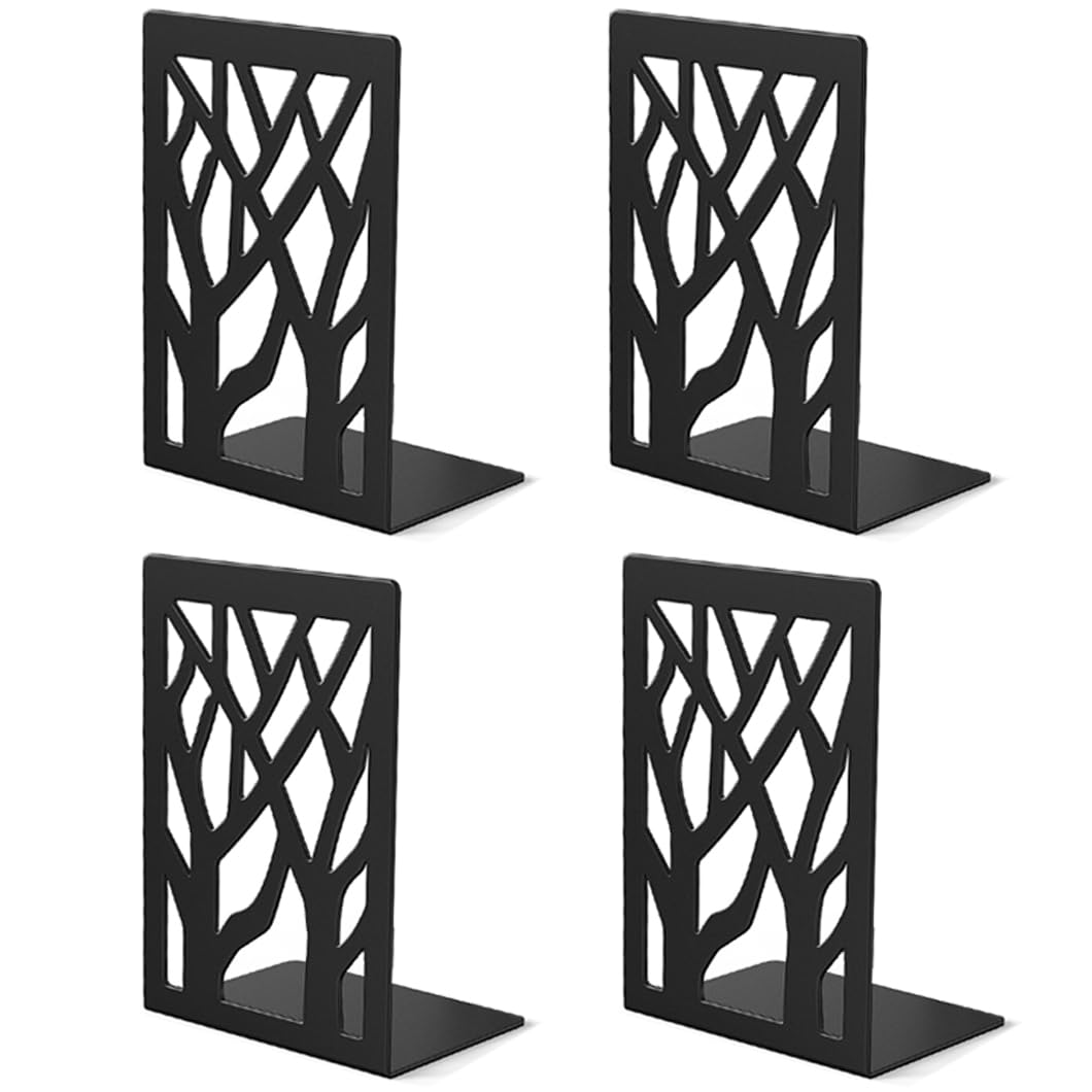 Book Ends,Metal Book End Supports for Bookrack Desk