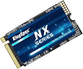 KingSpec 128GB M.2 2242 NVMe SSD - Read Speed up to 3500 MB/s, M.2 PCIe 3.0x4 SSD 3D NAND Flash, Compatible with PC/Desktop/Laptop (2242, 128GB)