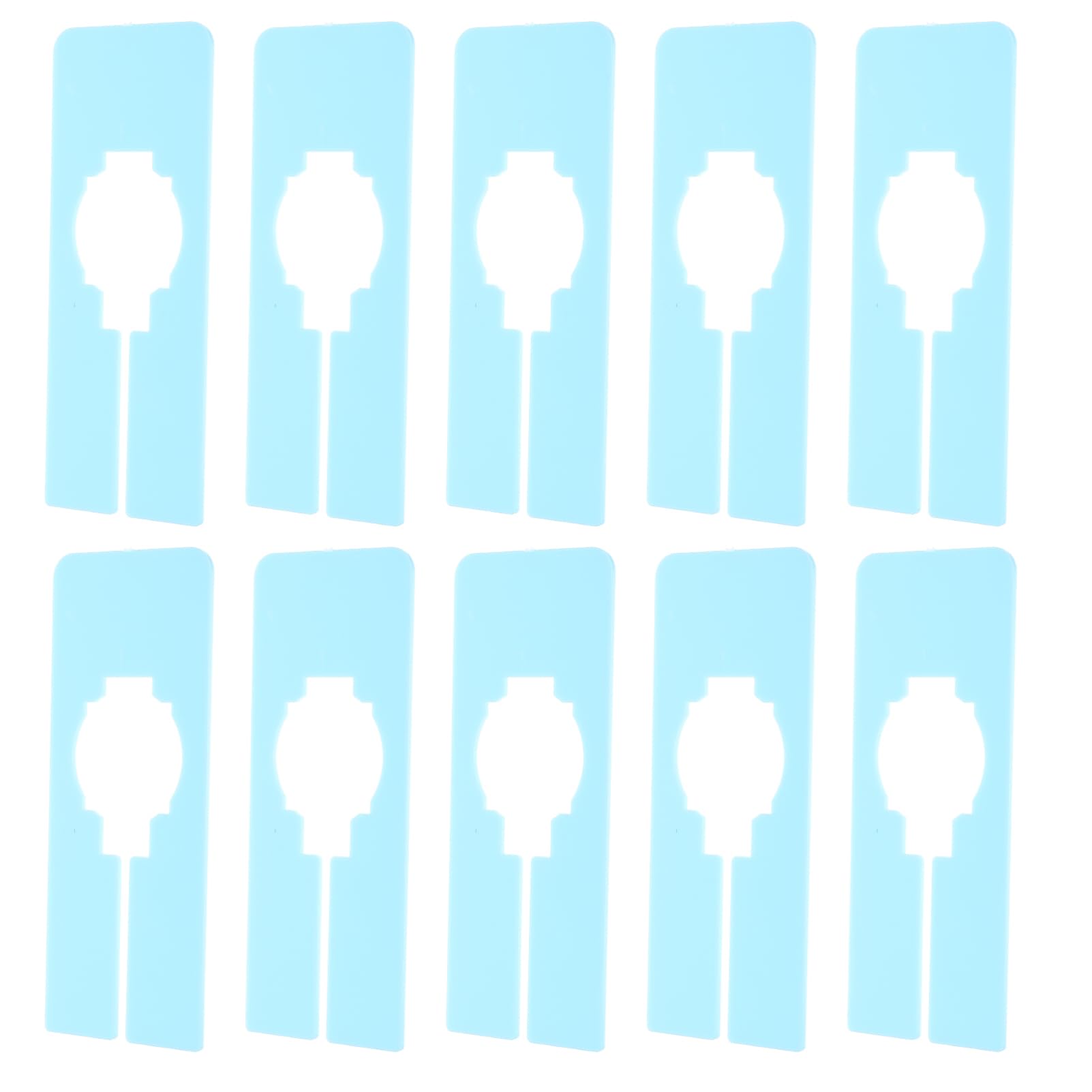 Happyyami 20pcs Clothes Dividers for Closet Organization Closet Shelf Separators Easy to Use for Clothes and Adult Wardrobe Keep Your Space Tidy