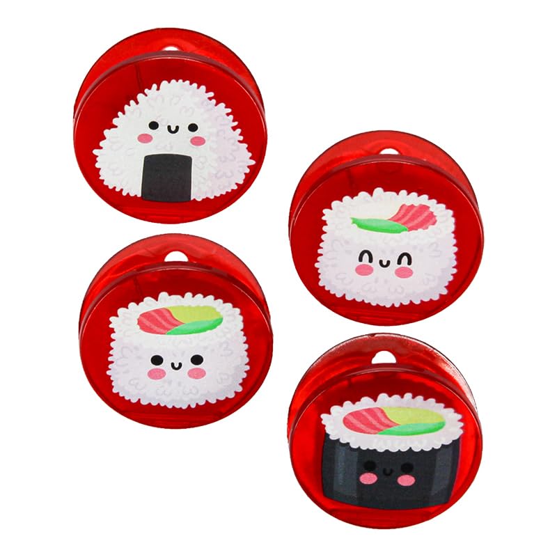 アクセサリー SUSHI Amazon.com: Paladone Sushi Bag Clips - 4 Pack - Plastic Bag Closer