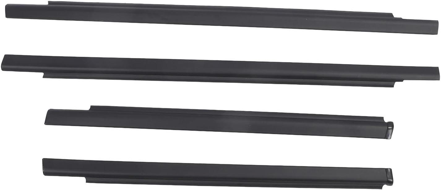 Lybunair 4 個車のドア窓ウェザーストリップノイズ低減不浸透性