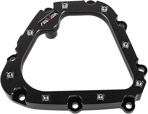 Pulso de motocicleta transparente/cubierta de sincronización derecha caja del motor Accesorios de aluminio para