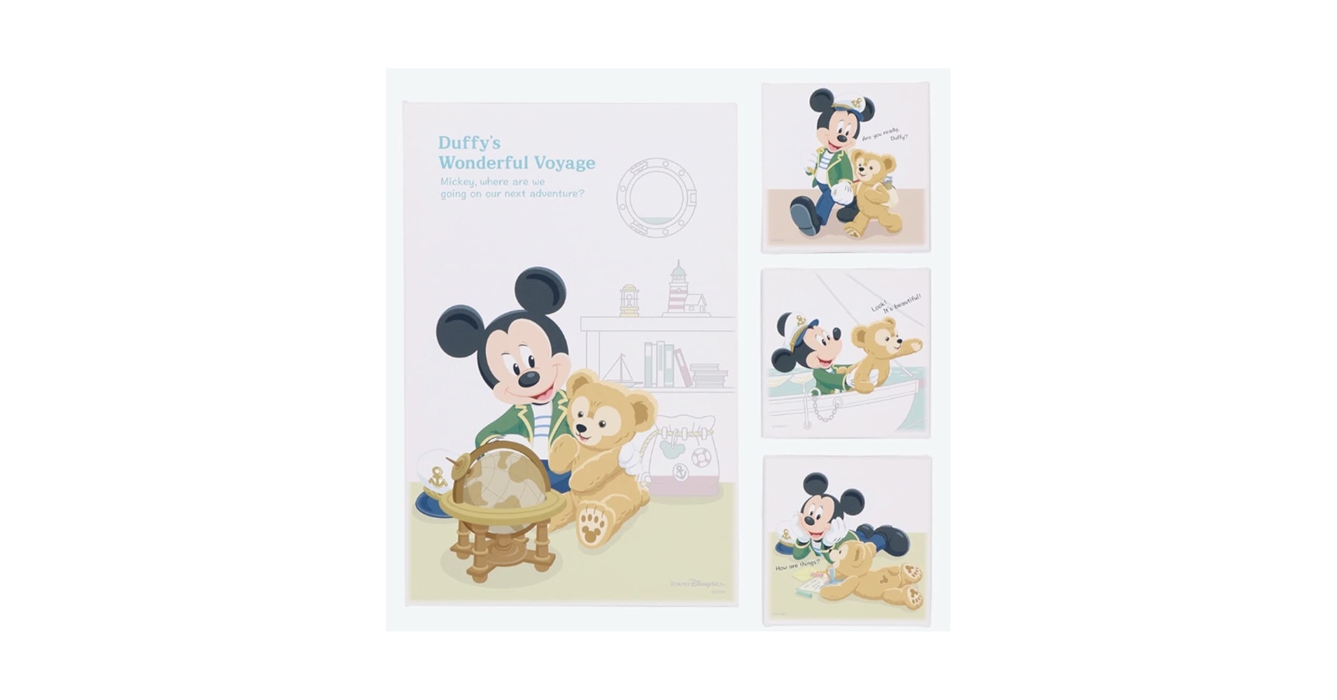 ディズニー　ダッフィー　版画 ダッフィーのジクレー版画が発売！ | ディズニー ダッフィー