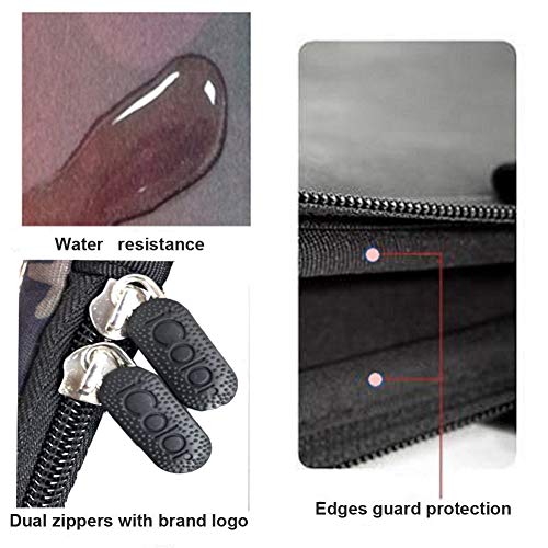 Icolor 15" LAPTOP SLEEVE BAG 14.5 Inch 15.4 Inch 15.6 Inch Inch Neoprene Netbook Computer Tablet Pc Handle Chromebook Case Carrying Cover Pouch Holder Protection thumb #2