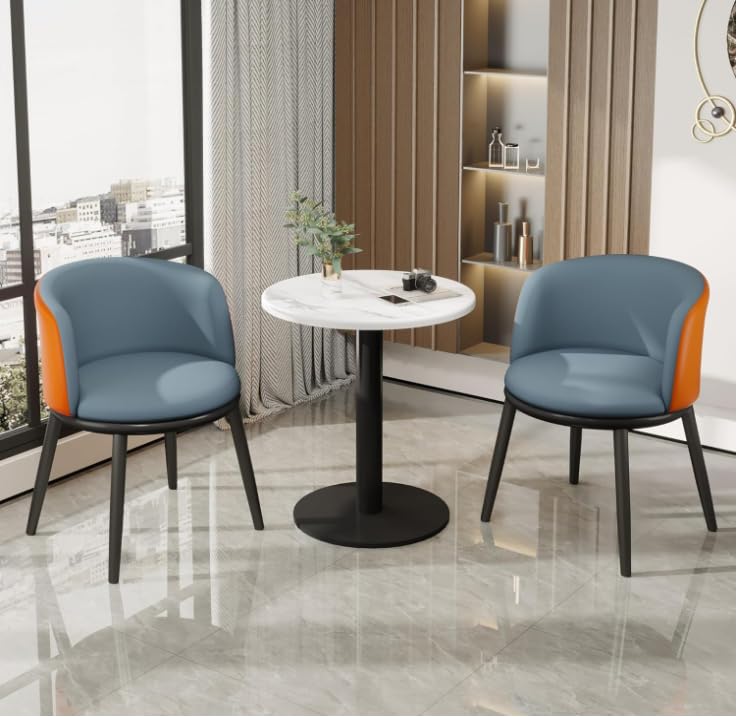 Table ronde de réception et négociation pour petits espaces de bureau