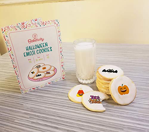 BAKETIVITY Kids Baking DIY Activity Kit - Bake Delicious HALLOWEEN COOKIES with Pre-Measured Ingredients – Best Gift Idea for Boys and Girls Ages 6-12 - Thumbnail 4