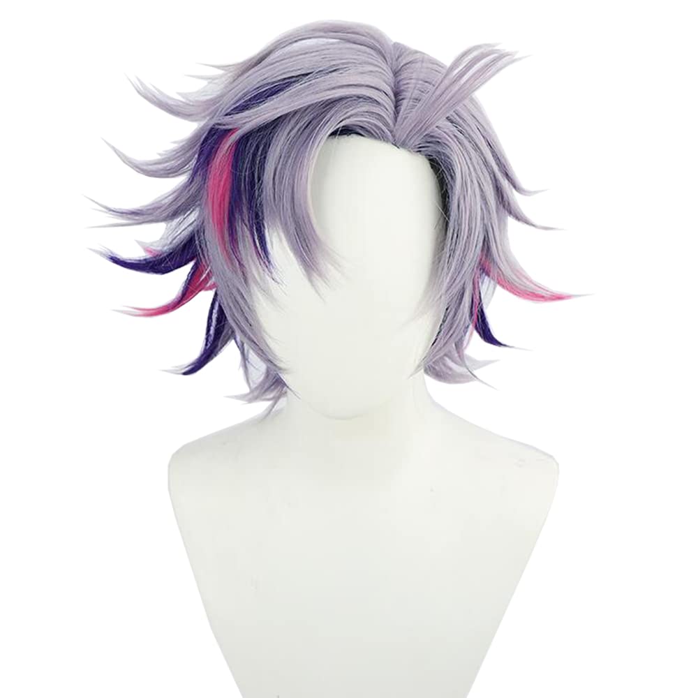 Amazon.co.jp: コスプレウィッグ 不破湊 ふわみなと パープル ロース  
