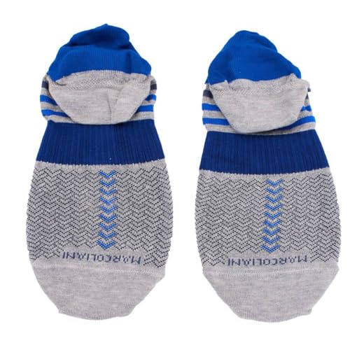 No Show Invisible Touch Pima Cotton Sneaker Herringbone Stripes Mens Dress Socks