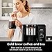 Ninja CP307 Hot and Cold Brewed System, Auto-iQ Tea and Coffee Maker with 6 Brew Sizes, 5 Brew Styles, Frother, Coffee & Tea Baskets with Thermal Carafe Black 50 oz.