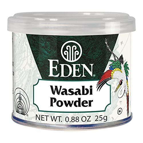 Eden Wasabi Powder, Japanese Horseradish, Traditionally Made in Japan, 0.88 oz