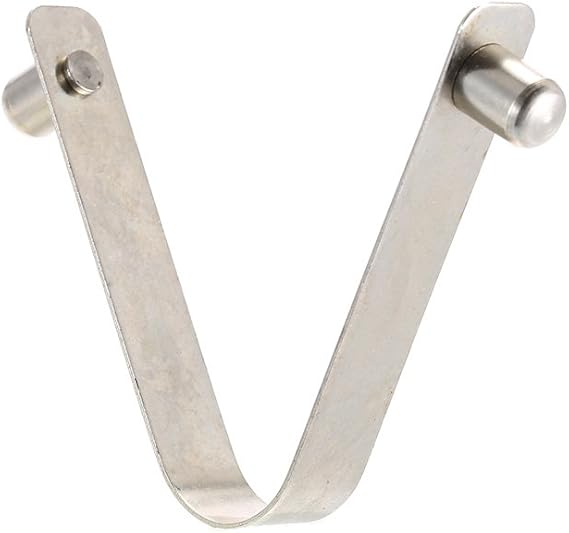 Sangmei 6pcs Kayak Paddle Spring Clips Tent Pole Clips Push Button