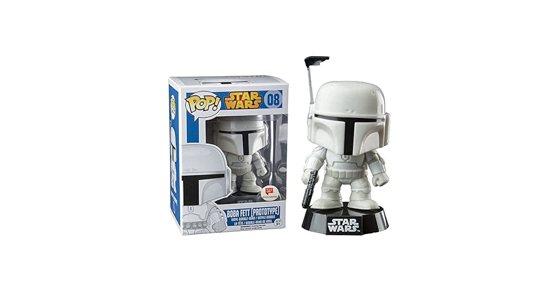 Disney - FUNKO POP スターウォーズ ボバ・フェット プロトタイプ Amazon.com: Funko Pop! Star Wars #08 Boba Fett Prototype