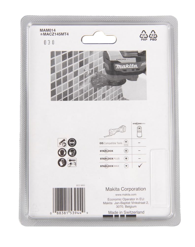 Makita B-66547 Starlock Max Segment 100 MAM014