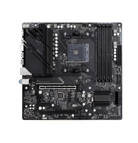 B550M AM4 Motherboard B550 Support Ryzen 7 5800X3D/5600X/5700G PCIe 4.0 DDR4 M.2 RGB