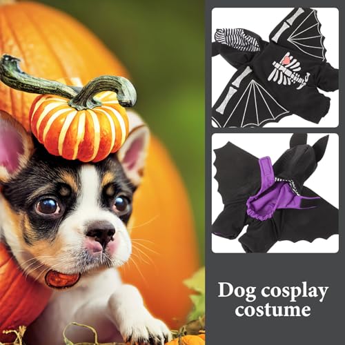 Disfraz Halloween Murciélago para Perros y Gatos Talla M miniatura 3