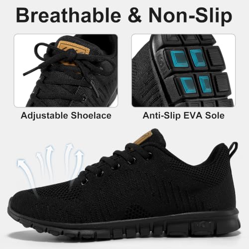 Image of Alicegana Sneakers for Women Walking Shoes: Lightweight Non Slip Comfortable Womens Shoes Footwear for Tennis Casual Work Travel