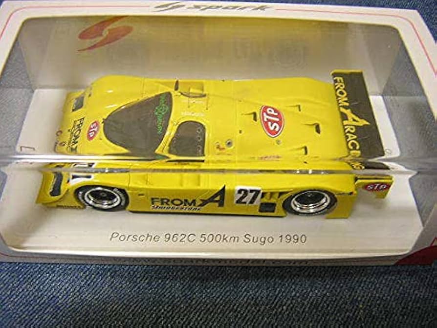 スパーク 1/43 ポルシェ 962C 500km 菅生 1990