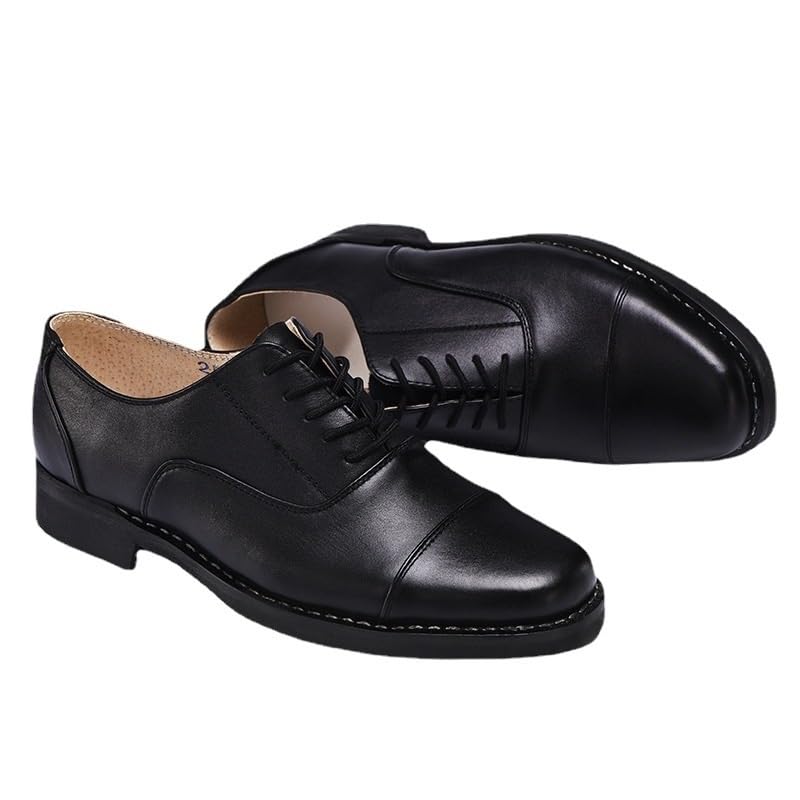Men's Formal Oxfords Classic Lace-up Comfortable Pointed Toe Derbys Dress Shoes Wedding Office Business Leather Shoes4