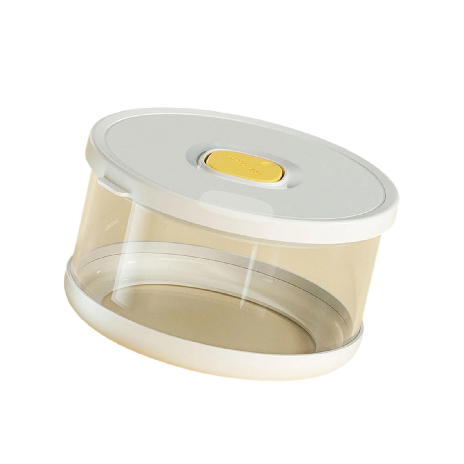 Qusinfc Microwaveable Glass Food Container with Lid Leak Proof Silicone Seal Lunch Box Perfect for Soups Sauces Borosilicate Glass Container