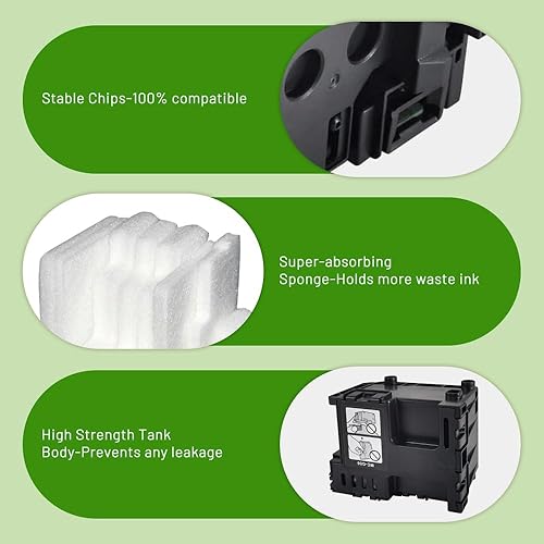 Miniatura 6 de Cartucho de mantenimiento MC-G03 MC G03 Caja de mantenimiento de tinta de repuesto para Canon MAXIFY GX3010 GX3020 GX3030 GX3050 GX3060 GX3070