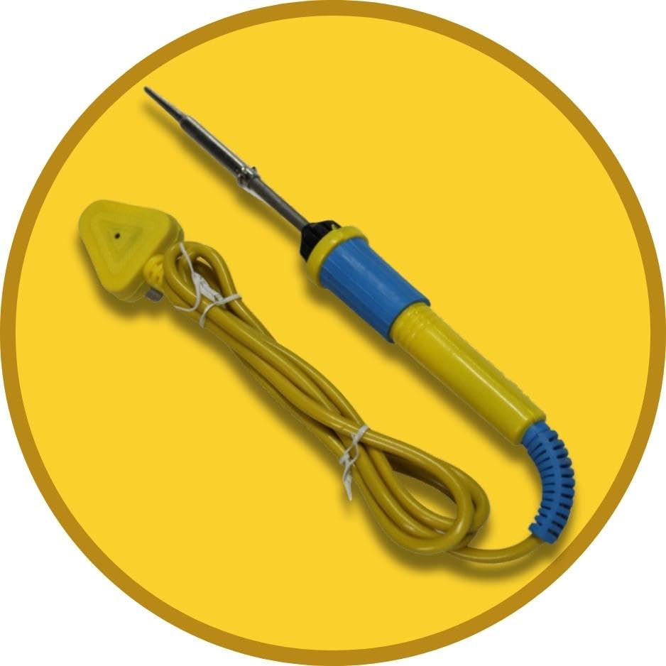 Image of Vtronix 15Watt Round Soldering Iron for Precision Electronics Work | Soldering Machine for Home, Industrial & Electronics Workshop Reparing with Fast Heating & Heat Resistant Handle (15W)