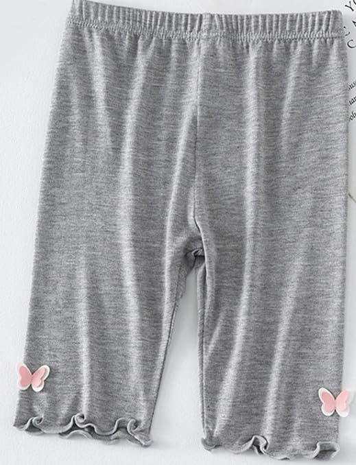 5 Pack of Kids Teen Girls Multi-Color Breathable Comfy Under Dress Shorts Cotton Shorts3