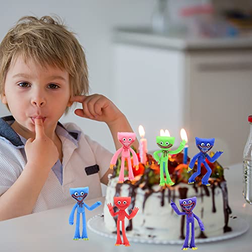 Cupcake toppers figuren Huggy Wuggy Poppy Playtime Cupcake toppers figuren Poppy Playtime verjaardag cake decoratie figuren videogame verjaardag cupcake toppers figuren spel cake decoratie - Image 6