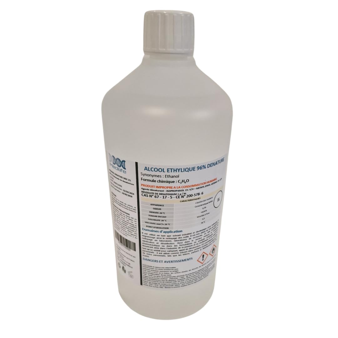 Alcool Etilico Denaturato 94° - Lt.5 4 Pezzi - Foto 13