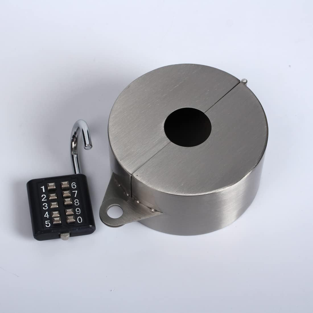 TEMEILI Door Handle Lock, Door Knob Lock Out Device,Cover to Disable