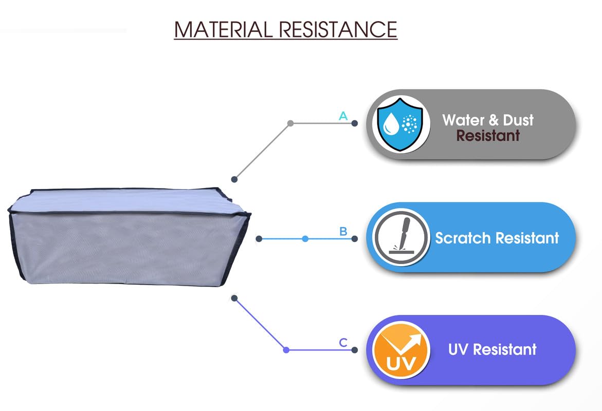 Premium Dust Proof & Water Proof Washable protective Nylon Printer Cover Compatible for Canon PIXMA E477 All in One (Print, Scan, Copy) WiFi Ink Efficient Colour Printer for Home/Student (Grey)