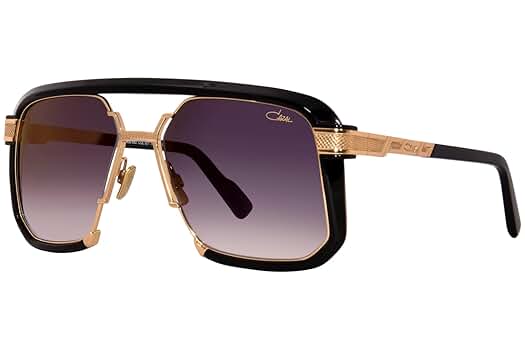 Cazal Legends 682 001 Sunglasses Gold Plated/Black/Grey