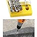 5pcs Masonry Drill Bits Set Concrete Brick Drywall Anchors Screws Assortment Kit