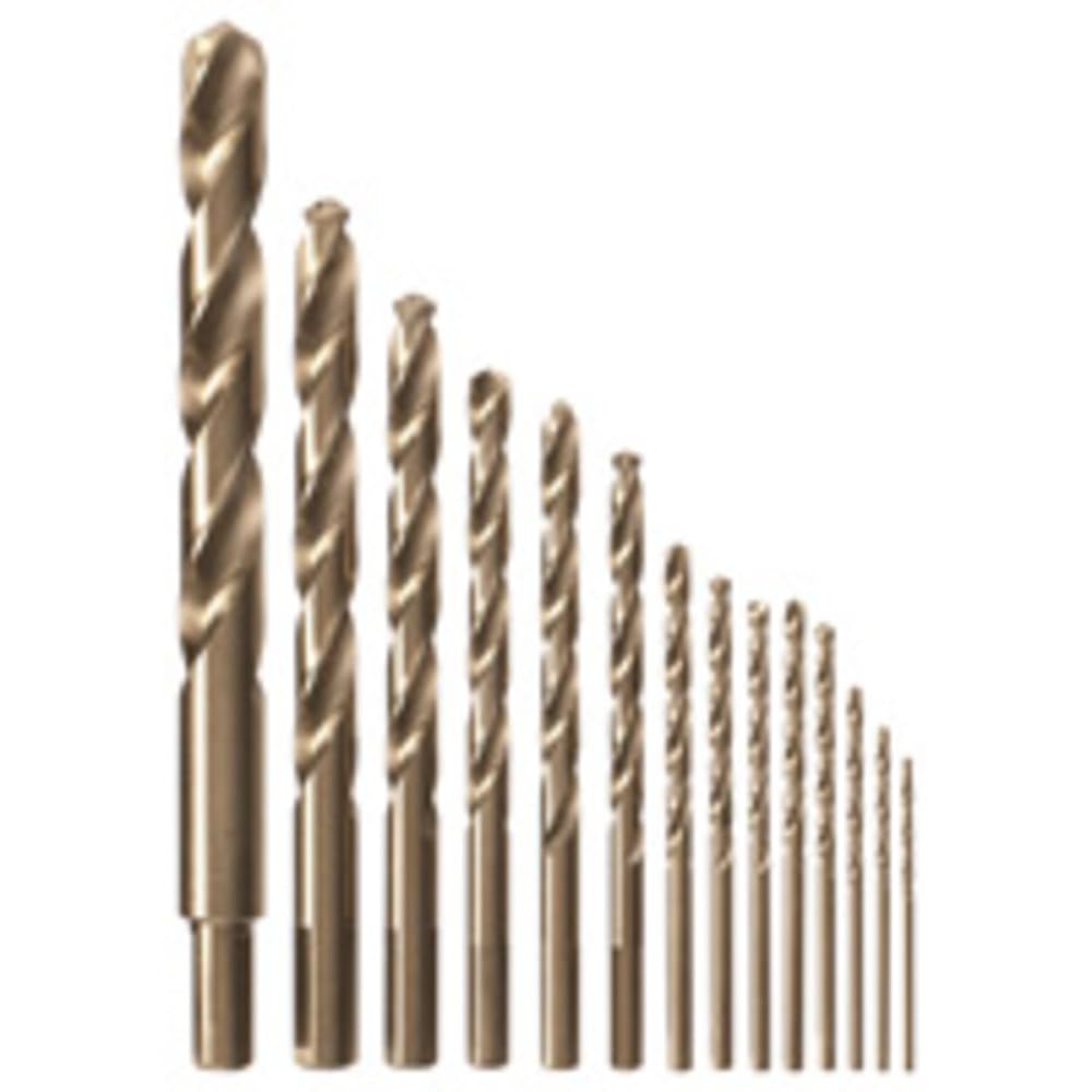 14 pc. Cobalt Drill Bit Set F9692